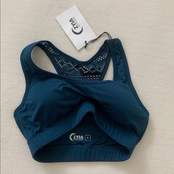 Classic Navy Bomber Bra, Small (32C-34A) - Picture 7 of 12